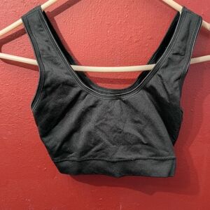 Destination Maternity Charcoal Sports Bra